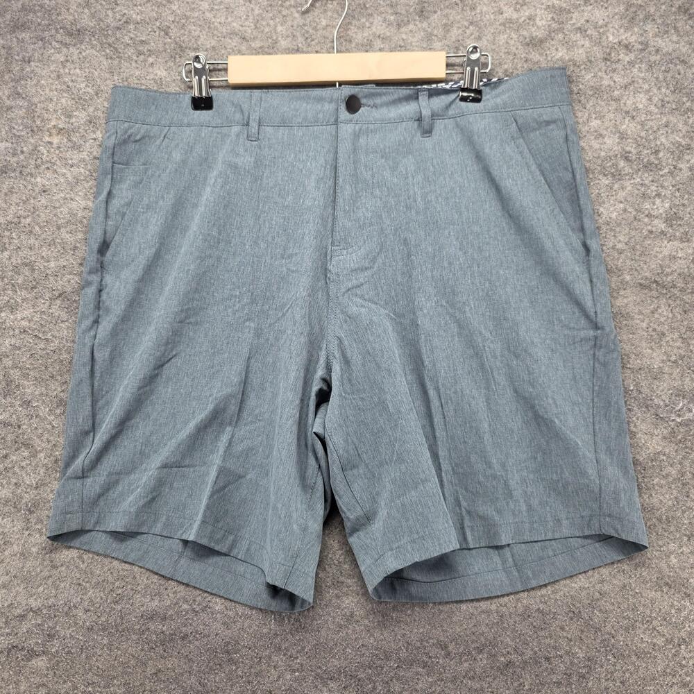 Trunks Surf & Swim Co. Shorts Mens 36 Blue Chino Regular Belted Pockets 8 Inseam
